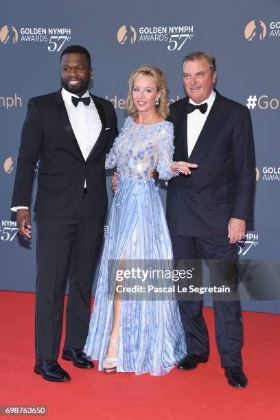 Curtis '50 Cent' Jackson , Princess Camilla of Bourbon-Two Sicilies, Duchess of Castro and Prince Carlo of Bourbon-Two Sicilies, Duke of Castro...