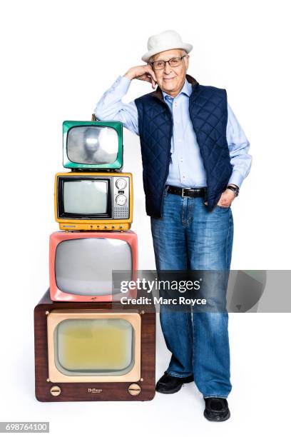 American television writer and producer Norman Lear is photographed for AARP Magazine on November 3, 2016 in Los Angeles, California.