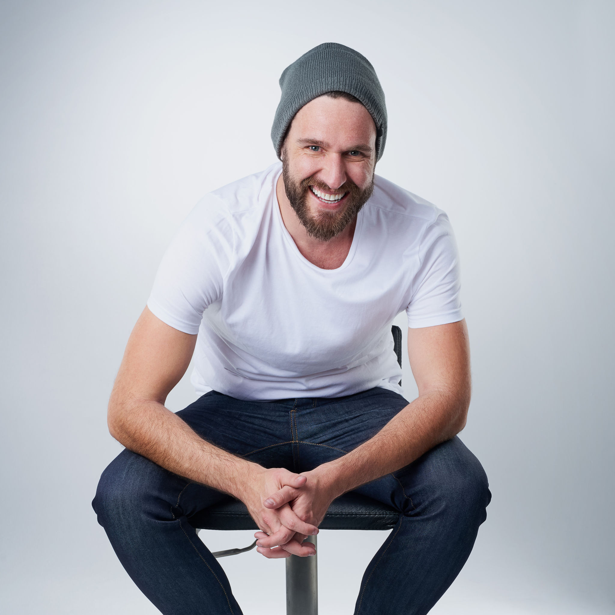 man winter hat