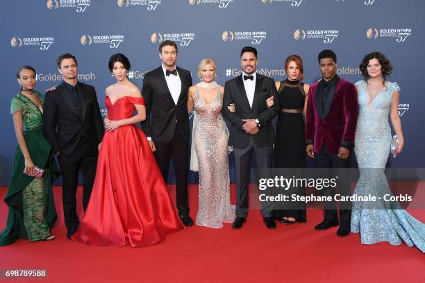 Reign Edwards, Pierson Fode, Jacqueline MacInnes Wood, Darin Brooks, Katherine Kelly Lang, Don Diamont Courtney Hope, Rome Flynn and Heather Tom...