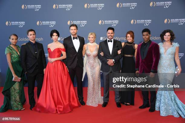 Reign Edwards, Pierson Fode, Jacqueline MacInnes Wood, Darin Brooks, Katherine Kelly Lang, Don Diamont Courtney Hope, Rome Flynn and Heather Tom...