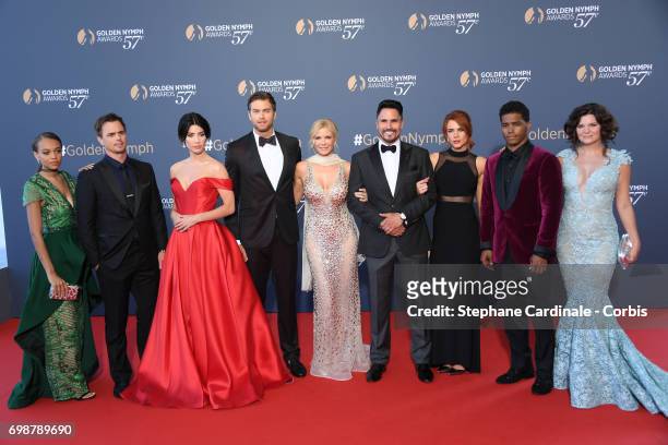 Reign Edwards, Pierson Fode, Jacqueline MacInnes Wood, Darin Brooks, Katherine Kelly Lang, Don Diamont Courtney Hope, Rome Flynn and Heather Tom...