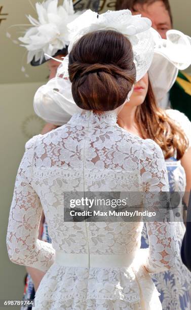 Catherine, Duchess of Cambridge attends day 1 of Royal Ascot at Ascot Racecourse on June 20, 2017 in Ascot, England.