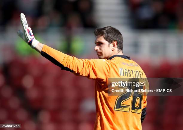 Rotherham United goalkeeper Damian Martinez