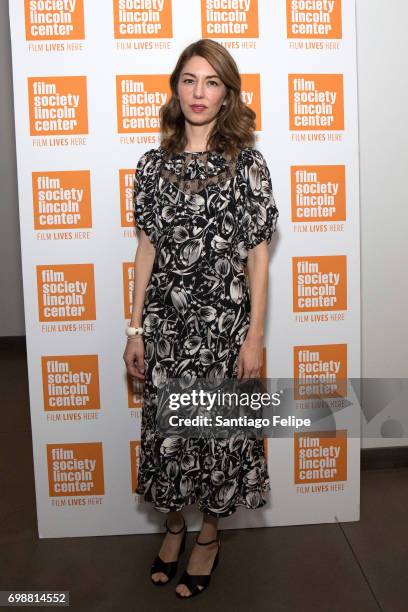 Sofia Coppola attends the The Film Society Of Lincoln Center at Walter Reade Theater on June 20, 2017 in New York City.