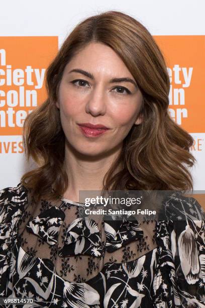 Sofia Coppola attends the The Film Society Of Lincoln Center at Walter Reade Theater on June 20, 2017 in New York City.