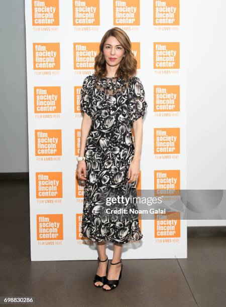 Director Sofia Coppola attends The Film Society of Lincoln Center's 'Evening With Sofia Coppola' at Walter Reade Theater on June 20, 2017 in New York...