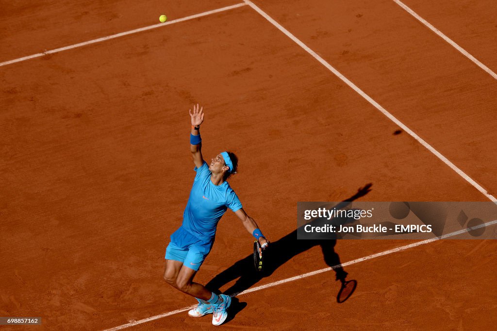 Tennis - 2015 French Open - Day Eleven - Roland Garros