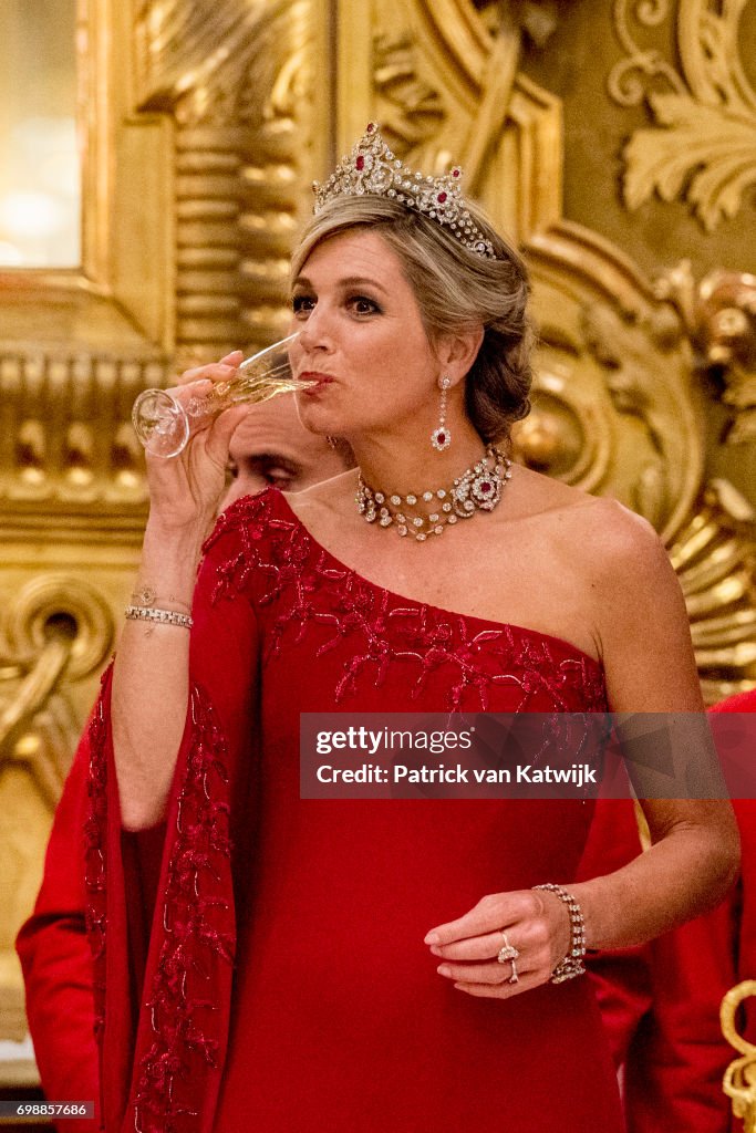 King And Queen Of The Netherlands Visit Italy : Day One