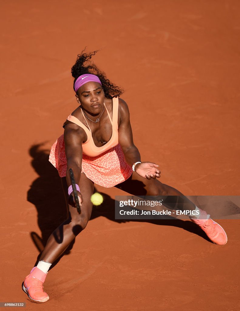 Tennis - 2015 French Open - Day Twelve - Roland Garros