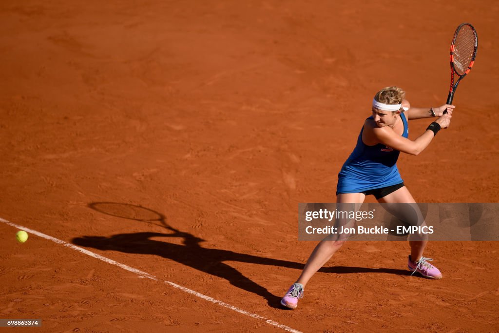 Tennis - 2015 French Open - Day Twelve - Roland Garros