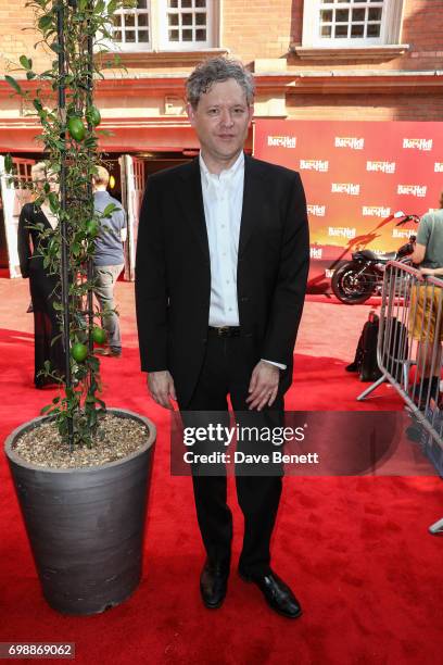 Jay Scheib attends the press night performance of "Bat Out Of Hell: The Musical" at The London Coliseum on June 20, 2017 in London, England.