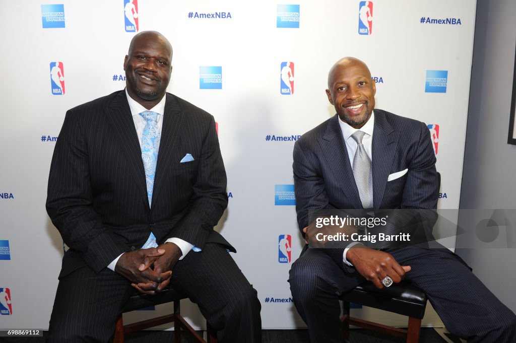 American Express Teamed Up With Shaquille O'Neal And Alonzo Mourning