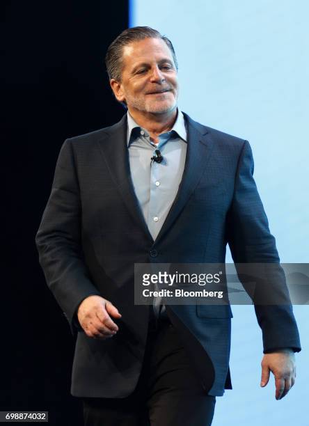 Dan Gilbert, founder and chairman of Quicken Loans Inc. And owner of the National Basketball Association's Cleveland Cavaliers, arrives to speak...