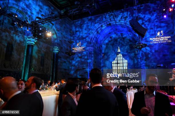 Atmosphere at the Big Brothers Big Sisters of NYC annual Casino Jazz Night at Cipriani 42nd Street on June 20, 2017 in New York City.
