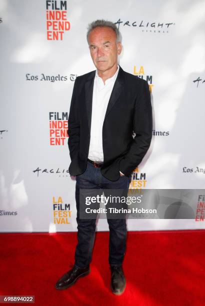 Filmmaker Nick Broomfield attends the screening of "Whitney: Can I Be Me" during the 2017 Los Angeles Film Festival at Arclight Cinemas Culver City...