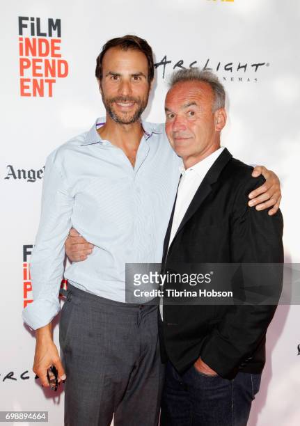 Ben Silverman and filmmaker Nick Broomfield attend the screening of "Whitney: Can I Be Me" during the 2017 Los Angeles Film Festival at Arclight...