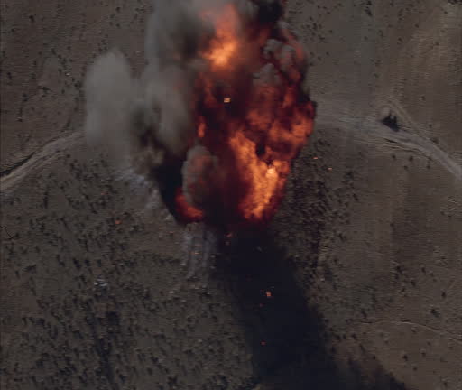 Exploding Camp Ground Military Barracks Aerial View Videos and HD Footage - Getty Images