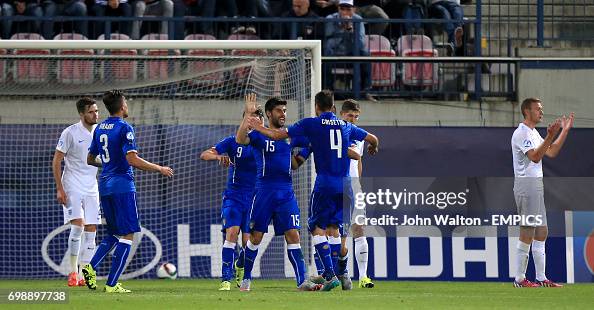 Marco Benassi Italy's Marco Benassi celebrates scoring his side's third goal of the ...