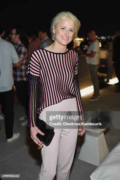 Mamie Gummer attends "The Big Sick" New York Premiere after party at The Roof on June 20, 2017 in New York City.
