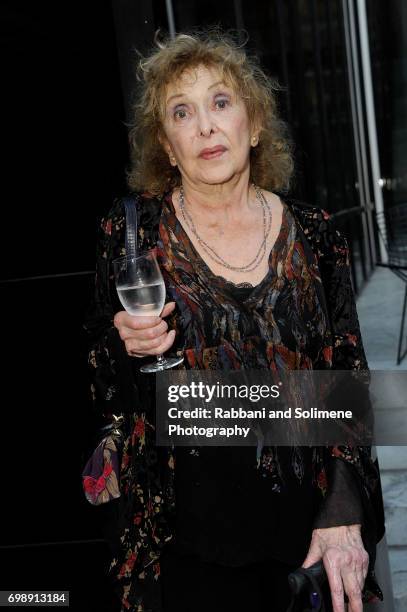 Carolee Schneemann attends the 2017 MoMA PS1 benefit gala at The Museum of Modern Art on June 20, 2017 in New York City.