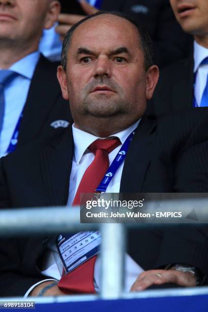 Chairman of the Football Association of the Czech Republic Miroslav Pelta.