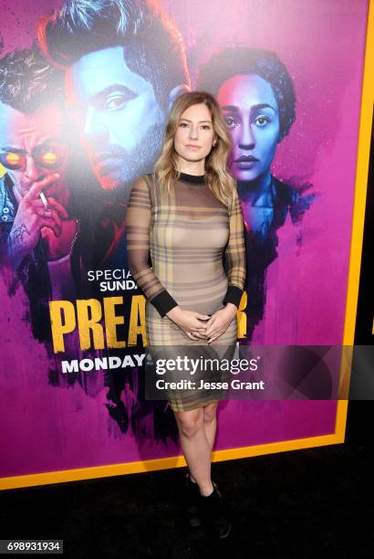 Actress Sugar Lyn Beard attends AMC's "Preacher" Season 2 Premiere at the Theater at the Ace Hotel on June 20, 2017 in Los Angeles, California.