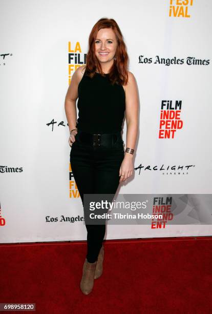 Composer Amie Doherty attends the screening of "Keep the Change" during the 2017 Los Angeles Film Festival at Arclight Cinemas Culver City on June...