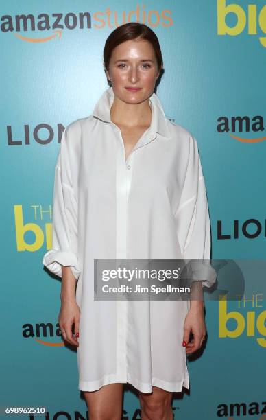 Actress Grace Gummer attends "The Big Sick" New York premiere at The Landmark Sunshine Theater on June 20, 2017 in New York City.