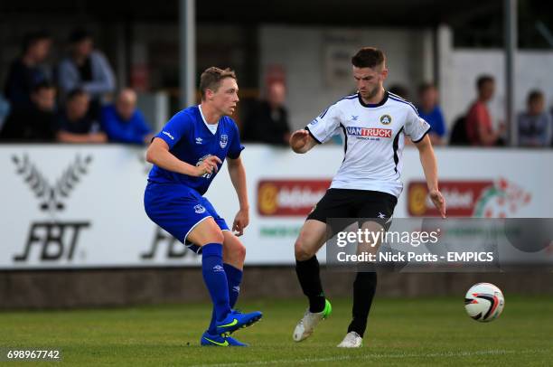 Everton U21's Matthew Pennington