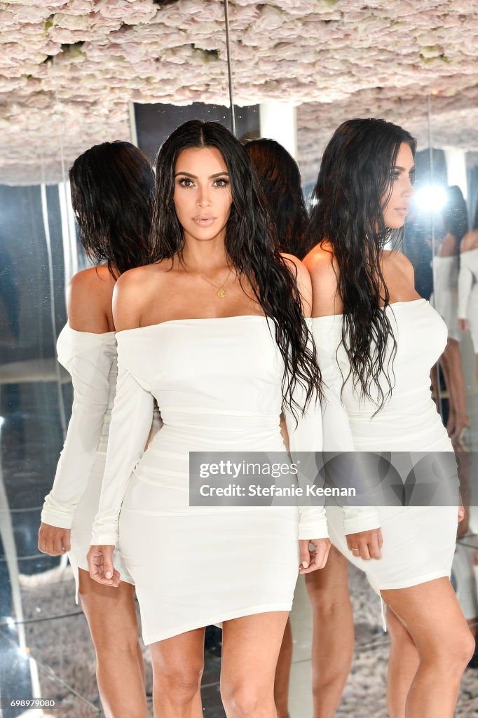 Kim Kardashian West Celebrates The Launch Of KKW Beauty