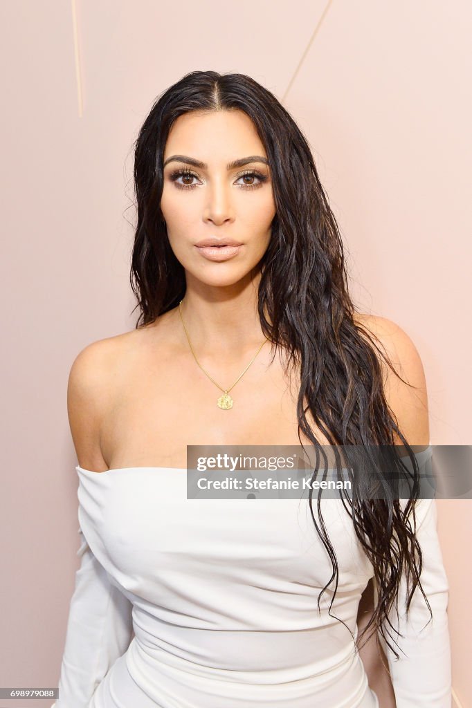 Kim Kardashian West Celebrates The Launch Of KKW Beauty