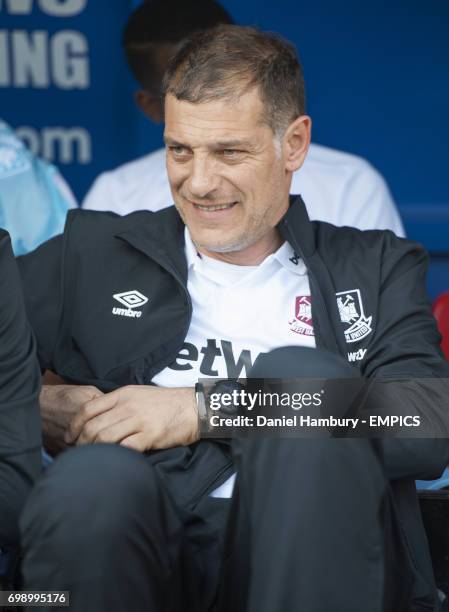 West Ham United manager Slaven Bilic