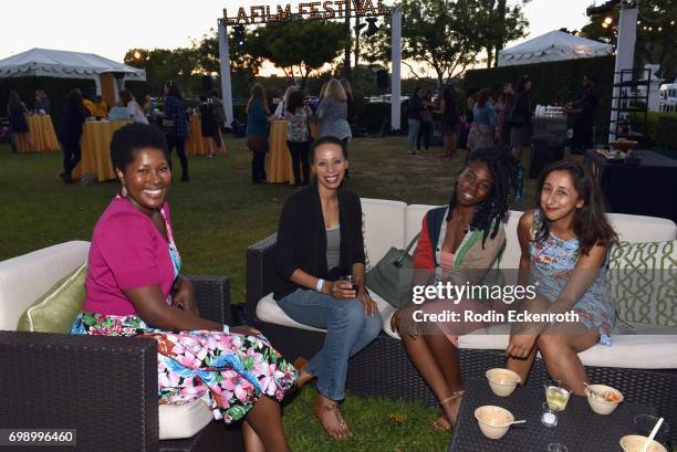 Guests attend the Women in Entertainment Reception during the 2017 Los Angeles Film Festival on June 20, 2017 in Culver City, California.