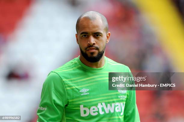 West Ham United goalkeeper Darren Randolph