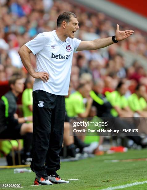 West Ham United manager Slaven Bilic