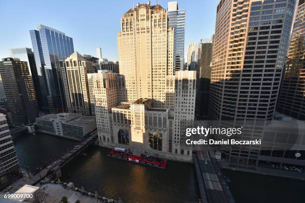 View of the US premiere of "Transformers: The Last Knight" at the Civic Opera House on June 20, 2017 in Chicago, Illinois.