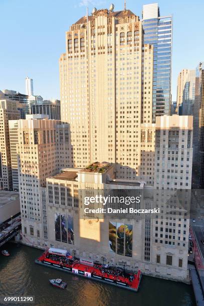 View of the US premiere of "Transformers: The Last Knight" at the Civic Opera House on June 20, 2017 in Chicago, Illinois.