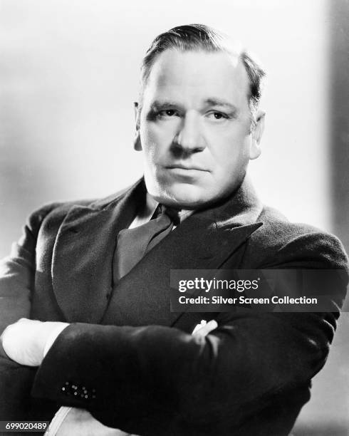 American actor Wallace Beery , circa 1940.