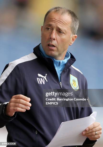Burnley assistant manager Ian Woan