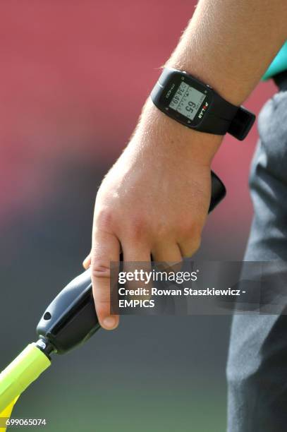 General view of the watch of the assistant referee