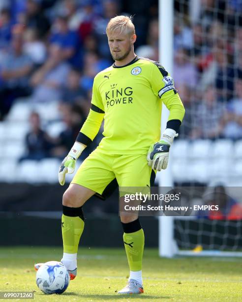 Leicester City goalkeeper Kasper Schmeichel