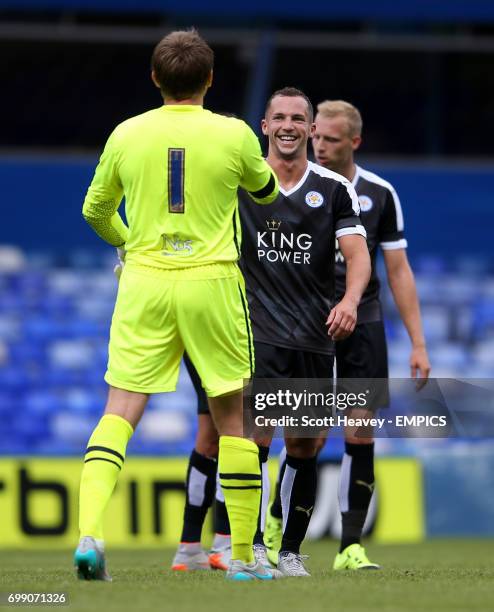 Leicester City's Daniel Drinkwater is all smiles