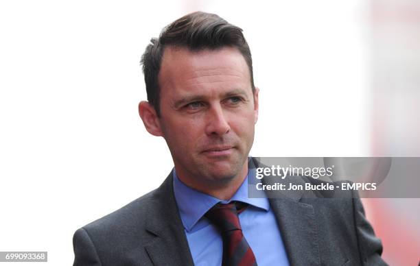 Nottingham Forest manager Dougie Freeman prior to the match against Rotherham United