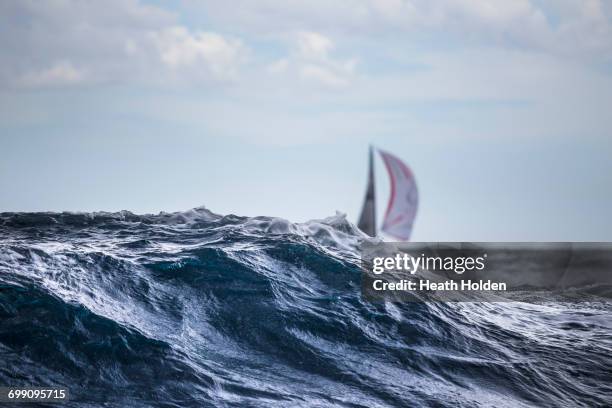 sydney to hobart yacht race. - gara di vela foto e immagini stock