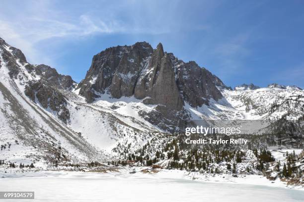 the palisades range, sierra nevada, california - riserva naturale di john muir foto e immagini stock