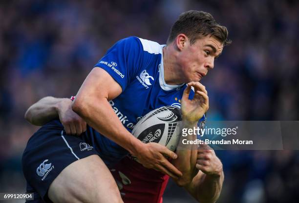 Dublin , Ireland - 19 May 2017; Garry Ringrose of Leinster during the Guinness PRO12 Semi-Final match between Leinster and Scarlets at the RDS Arena...