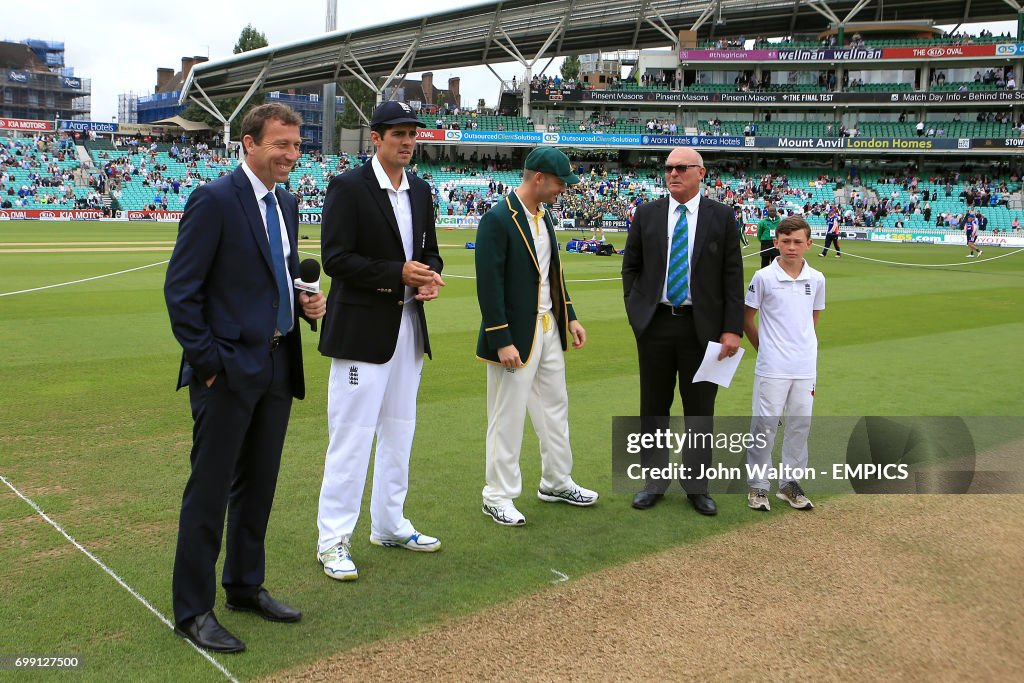 Cricket - Fifth Investec Ashes Test - England v Australia - Day One - The Kia Oval