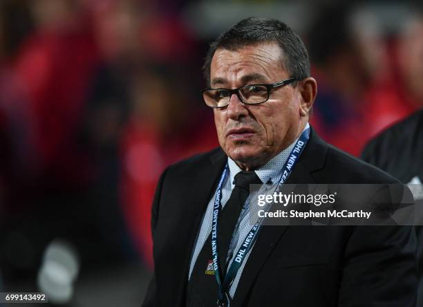 Hamilton , New Zealand - 20 June 2017; Chiefs assistant coach Kieran Keane during the match between the Chiefs and the British & Irish Lions at FMG...