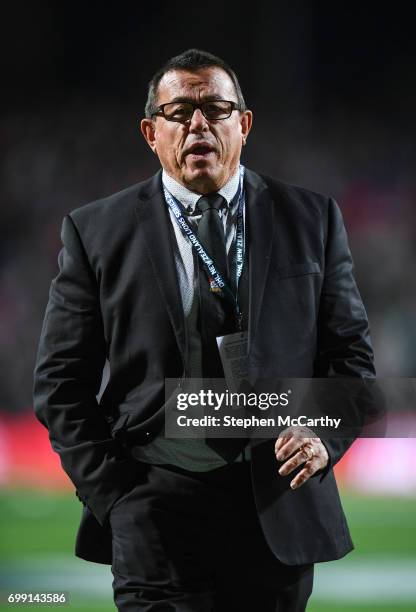 Hamilton , New Zealand - 20 June 2017; Chiefs assistant coach Kieran Keane during the match between the Chiefs and the British & Irish Lions at FMG...